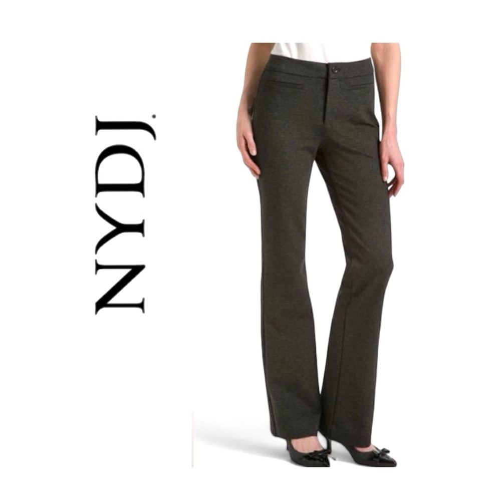 NYDJ Charcoal Ponte Knit Pant with Lift Tuck® Technology